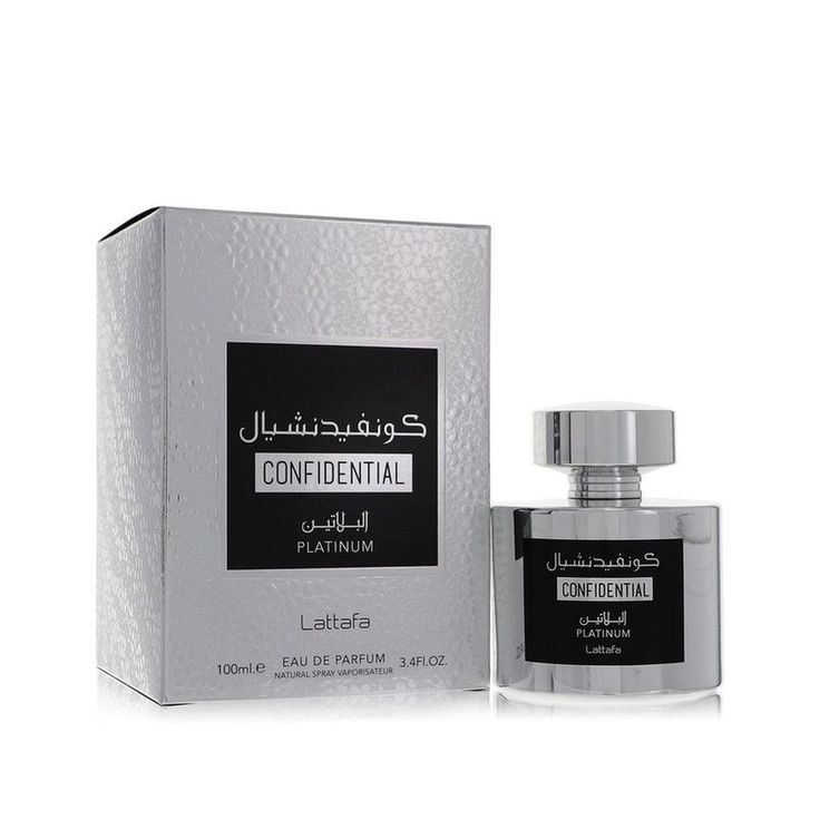 LATTAFA CONFIDENTIAL PLATINUM 100ML EDP