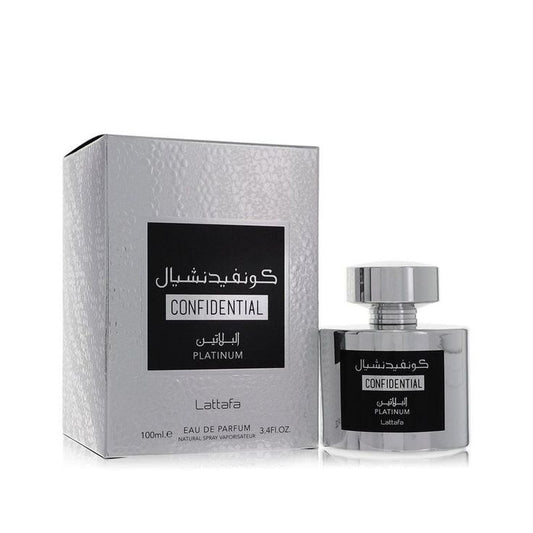 LATTAFA CONFIDENTIAL  PLATINUM 100ML EDP