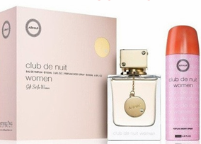 ARMAF SET CLUB DE NUIT WOMAN  105ML + 200ML BODY SPRAY EDP