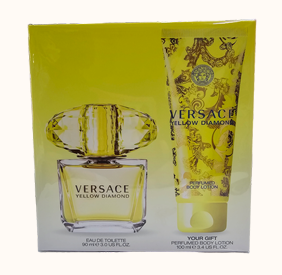 VERSACE  YELLOW DIAMOND  2PCS