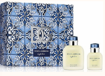DOLCE & GABBANA  SET LIGHT BLUE EDT  2 PIEZAS