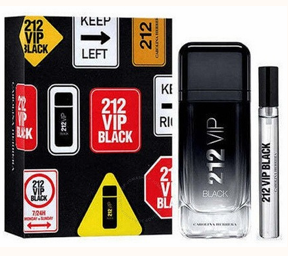 CAROLINA HERRERA  212 VIP BLACK 2 PIEZAS