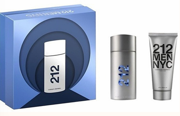 CAROLINA HERRERA  212 MEN 2 PIEZAS