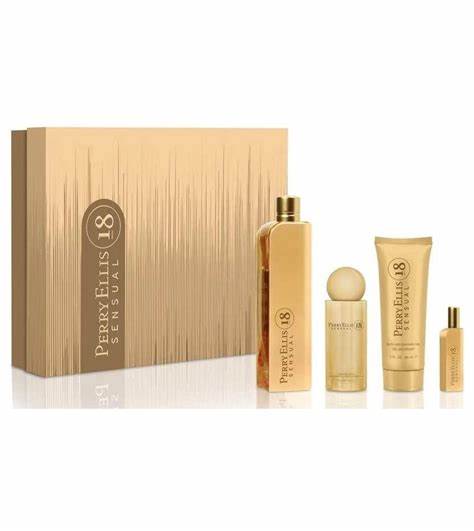 PERRY ELLIS 18  SENSUAL 4 PCS
