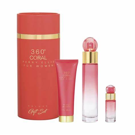 PERRY ELLIS  CORAL 3PCS