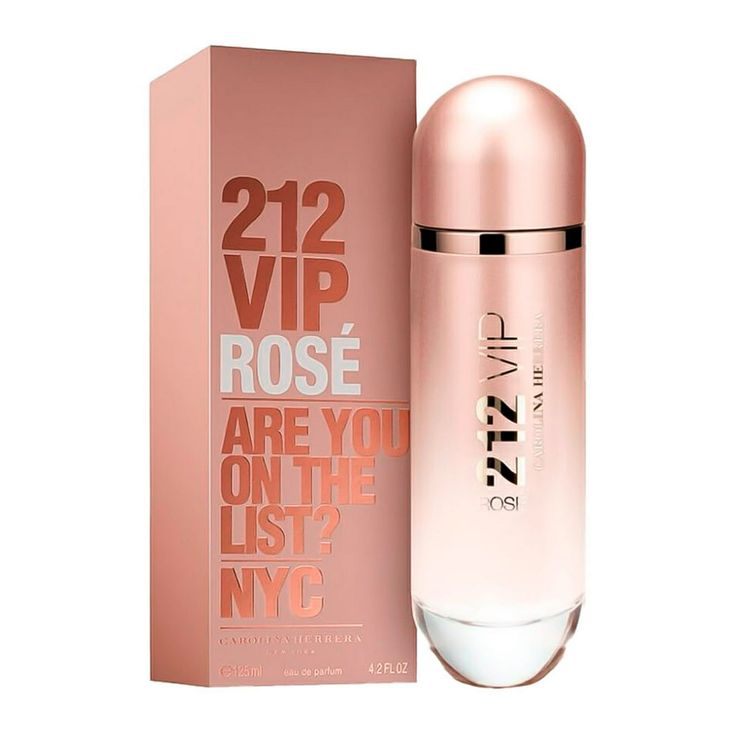 CAROLINA HERRERA 212 VIP  ROSÉ 125 ML EDP