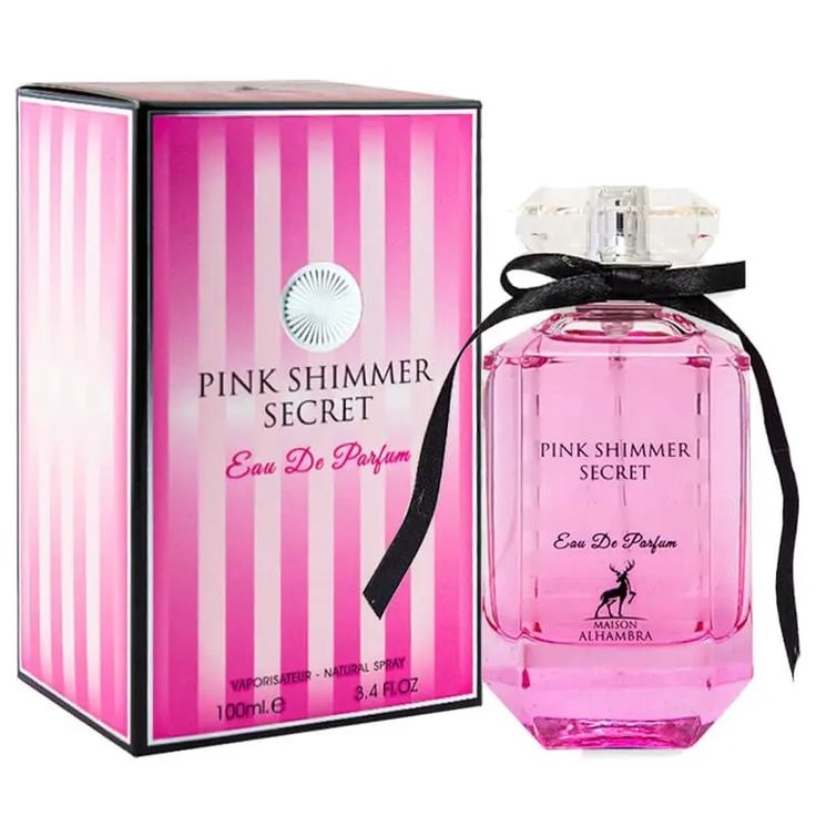 MAISON ALHAMBRA  PINK SHIMMER SECRET  100ML EDP