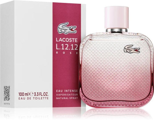 LACOSTE  L.12.12 ROSE 100ML EDT  INTENSE